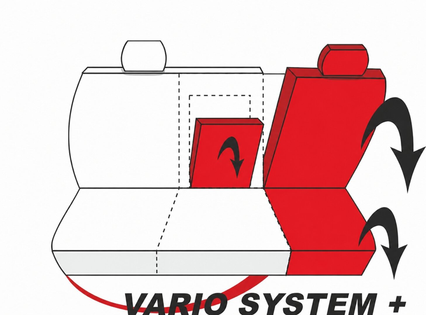 ROYAL VARIO+ System für die Rücksitzbank