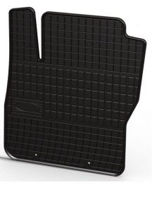 2 Stück Schwarz Gummi Fiat Doblo 2006-2010 Fußmatten