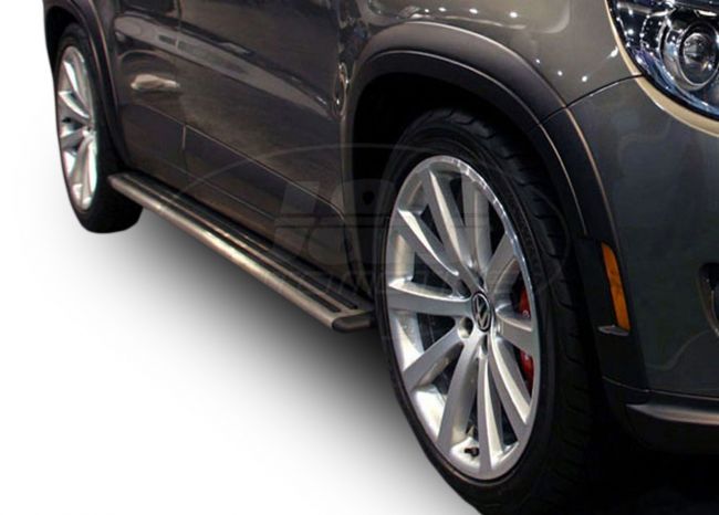 Vtvauto At Seitliche Trittbretter Fur Volkswagen Vw Tiguan 2008