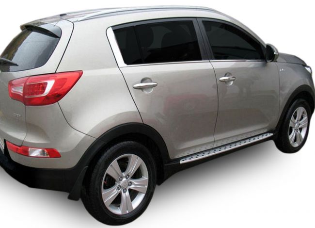 Vtvauto At Seitliche Trittbretter Fur Kia Sportage 2010